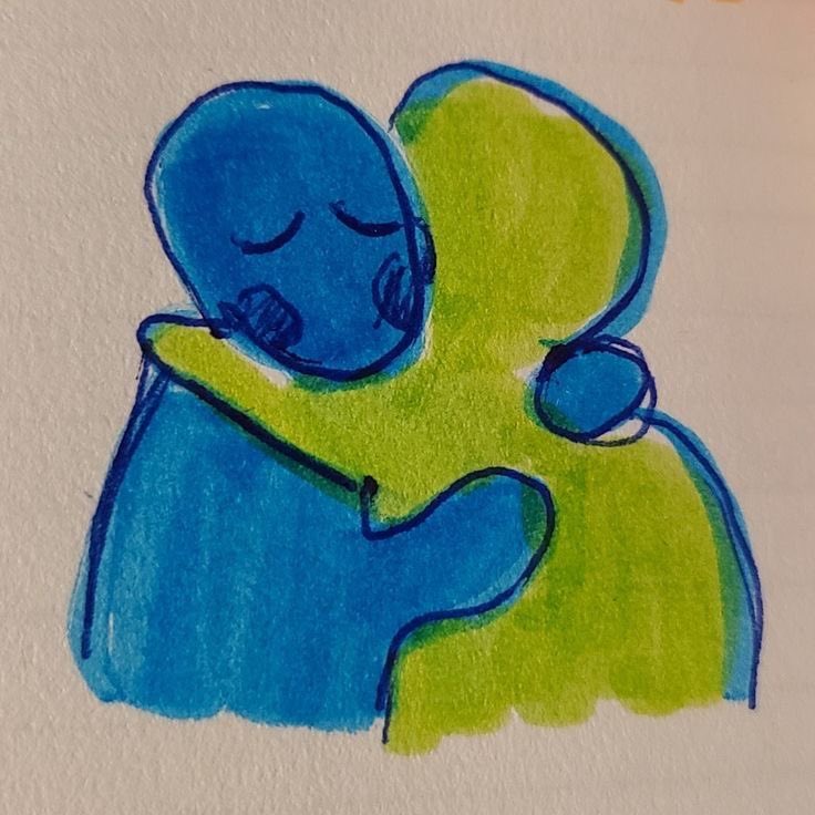 devilsund's tweet image. u were the blue to my green.