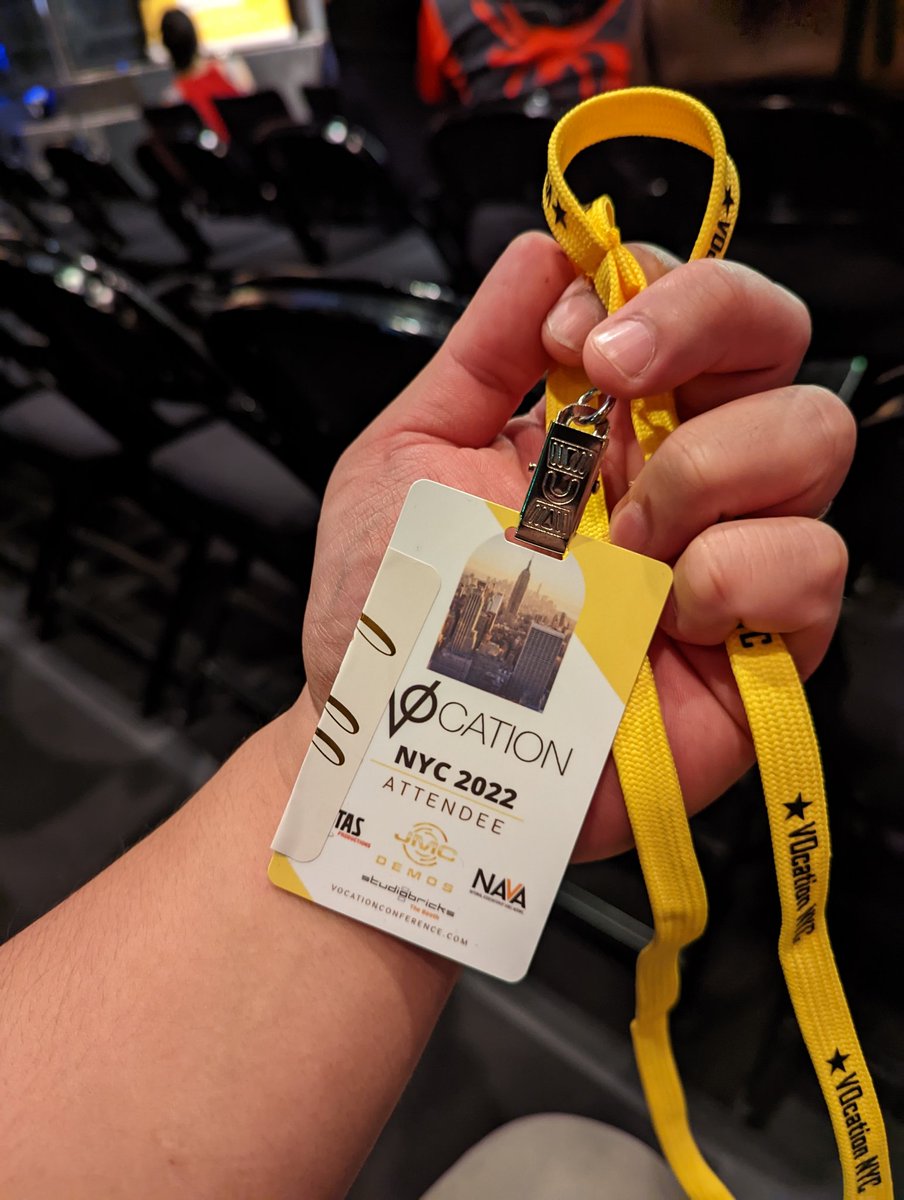 AndreRicarteVO's tweet photo. Let's go! #vocationnyc #vocationconference @VOcationNYC https://t.co/Z5TwdGj1im