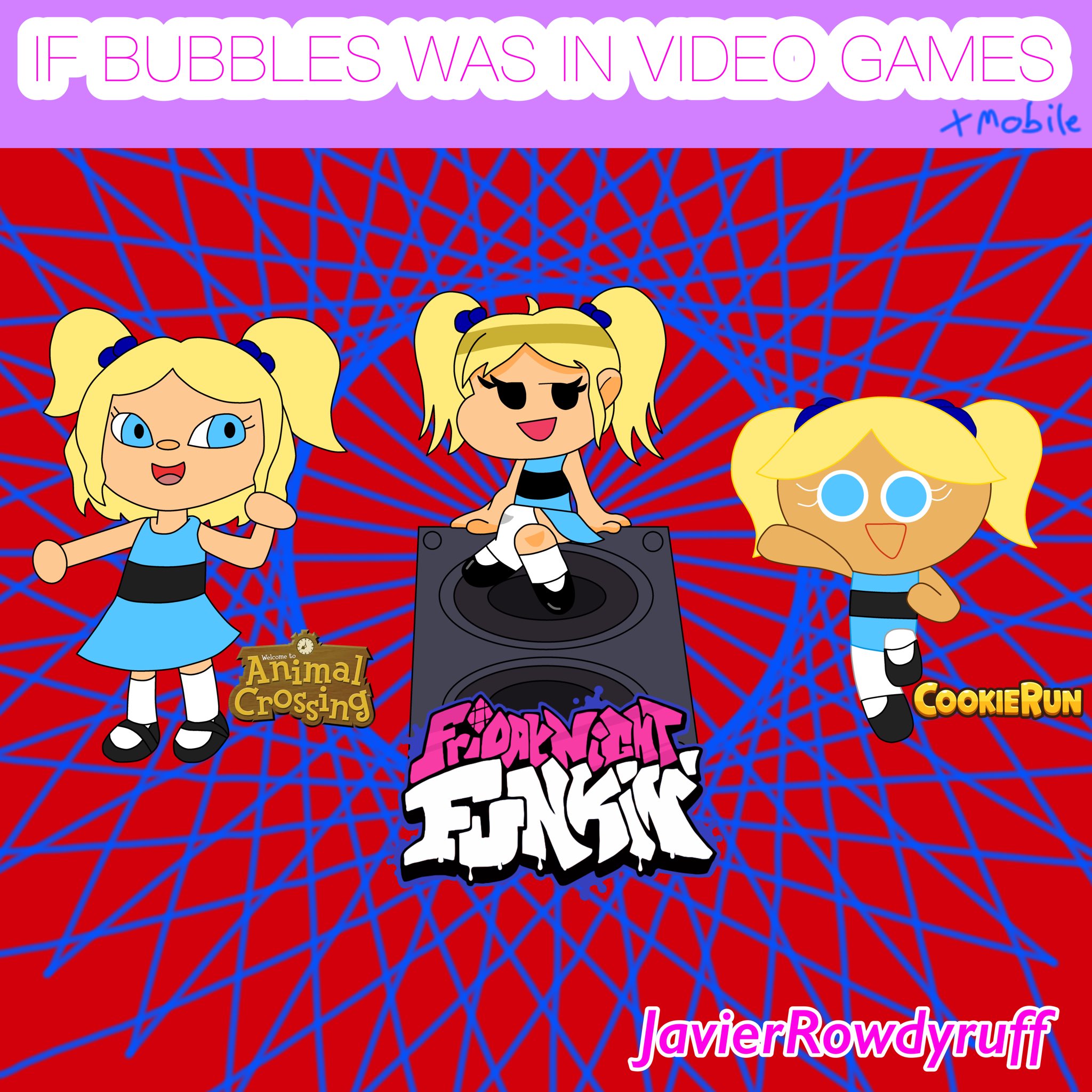JavierRowdyruff on X: If Bubbles was in a Video Games + Mobile Game  ~Bubbles originally belong to Craig McCracken and Cartoon Network~  #thepowerpuffgirls #powerpuffgirls #bubbles #bubblesutonium #videogames  #MobileGame #AnimalCrossing ...