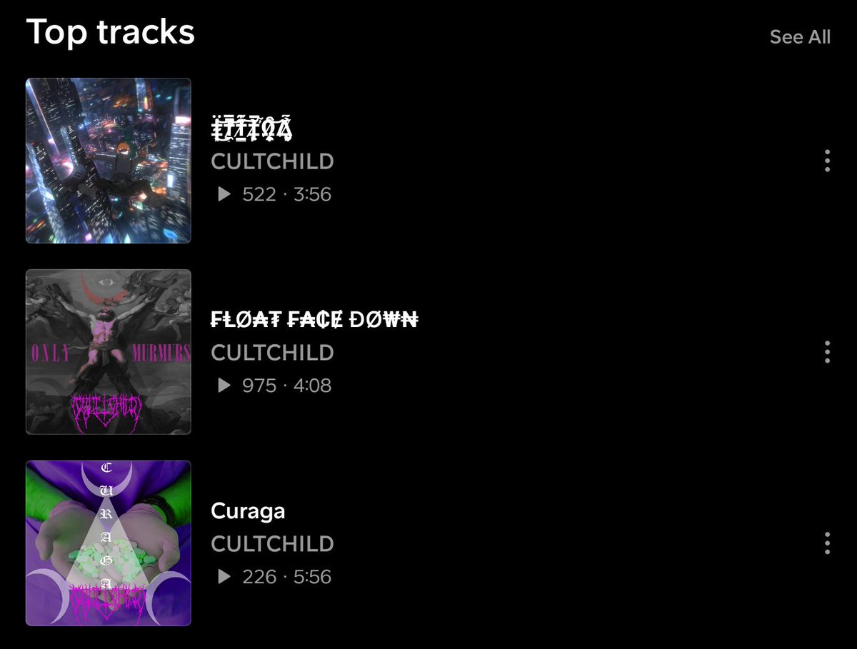 CULTCHILD_'s tweet photo. My track  "₣ⱠØ₳₮ ₣₳₵Ɇ ĐØ₩₦" is almost at 1000 listens on #SoundCloud let's get it there! Thank you so much to everyone who has supported so far
https://t.co/N810R3337v

#witchhouse #witchhousemusic #postwitchhouse #darktrap #trapbeat #trapclub #trapdance #gothbeats https://t.co/wfSnk5BwcG