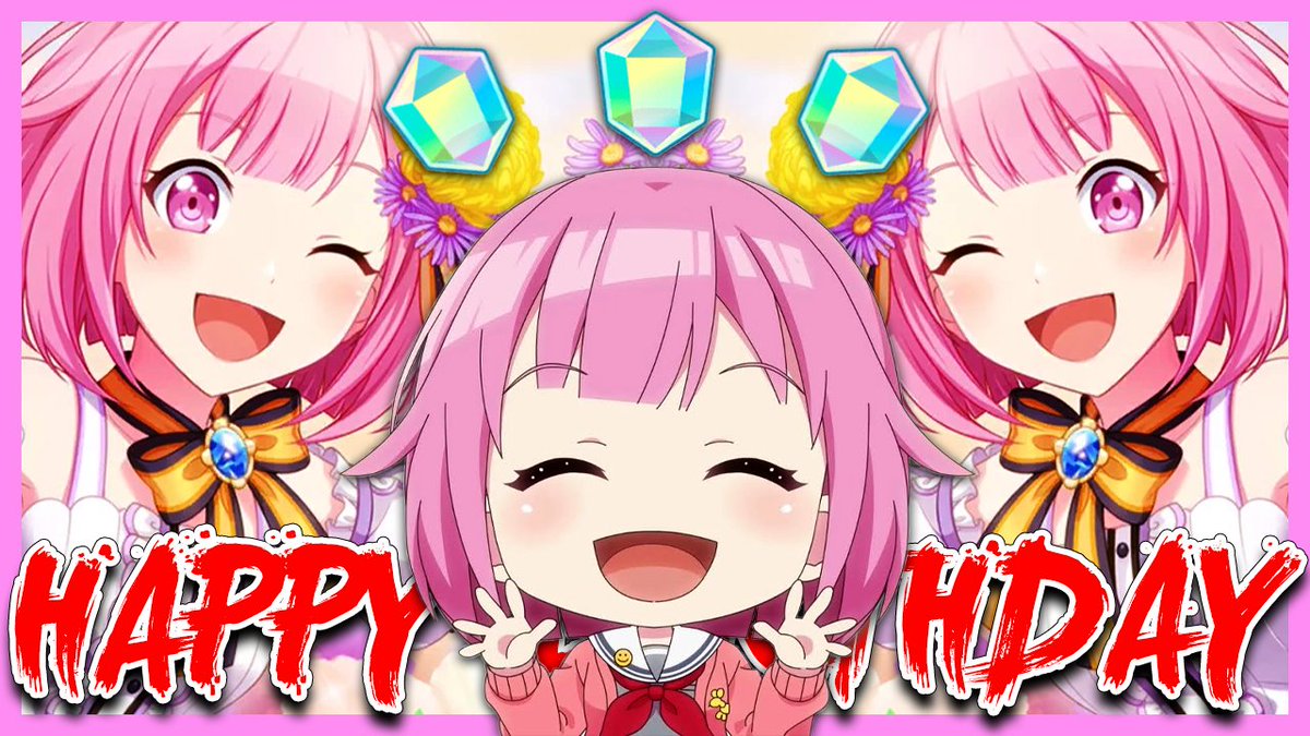NaoLockon0318's tweet photo. サムネできた！
#プロセカ 

【プロセカ】えむちゃんの誕生日ガチャでお祝い単発【鳳えむ】
↓
https://t.co/7QzXuNxUhp https://t.co/pmwF0gQF71