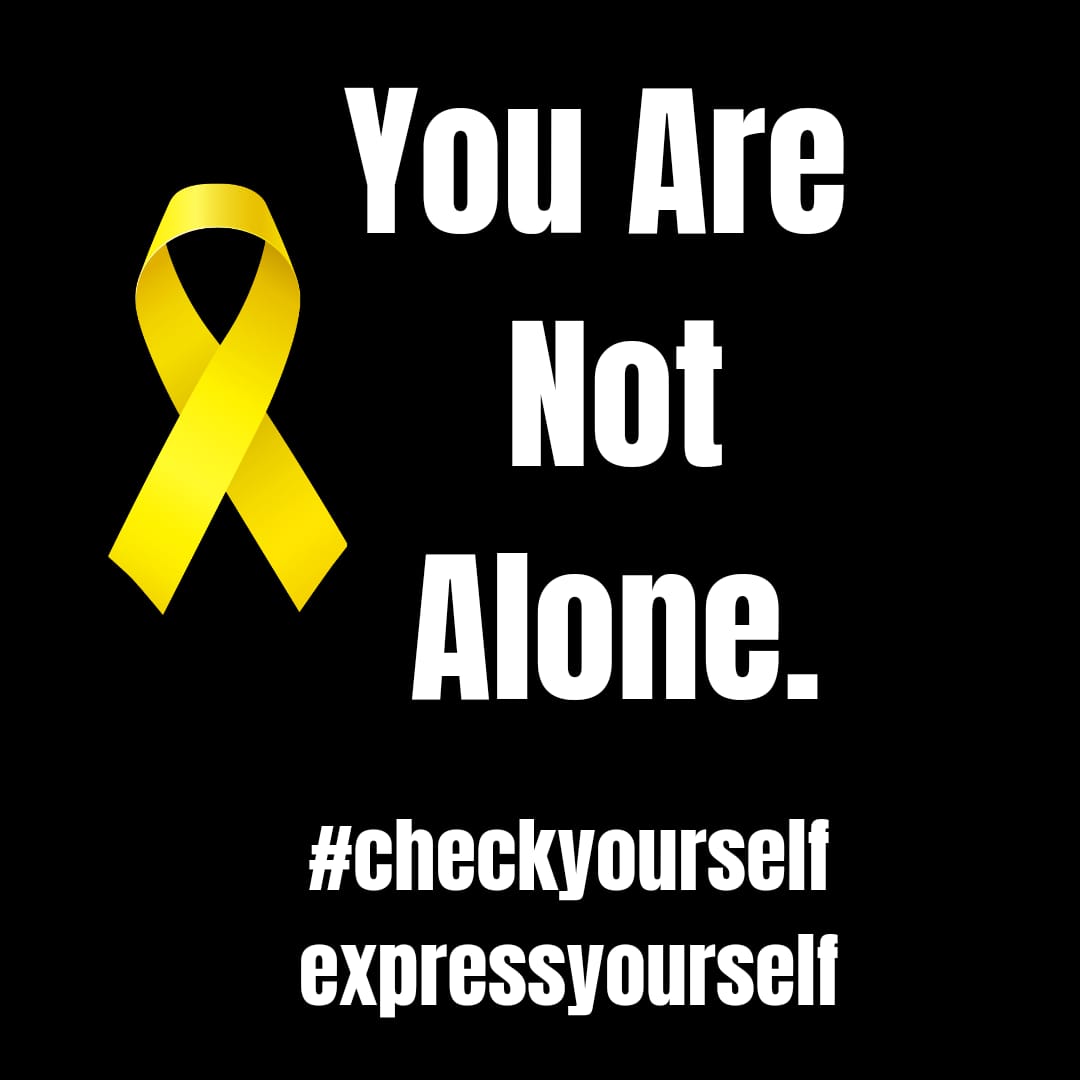 EdBurkholder's tweet photo. World Suicide Prevention Day.
Everyday.
#CheckYourselfExpressYourself
#TeamKindness
#WorldSuicidePreventionDay https://t.co/UOofEnhv9p