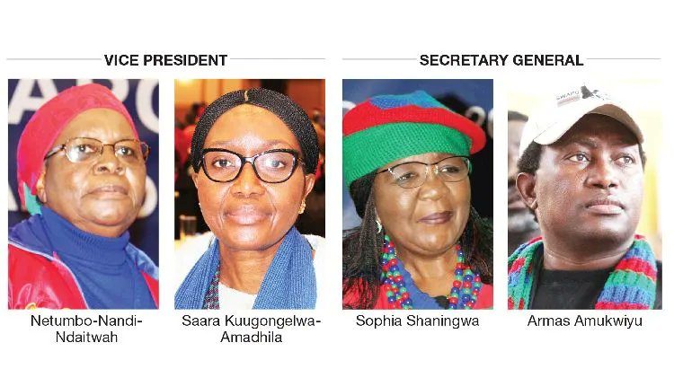 Netumbo Nandi-Ndaitwah and Saara Kuugongelwa-Amadhila have sailed through as candidates for the Swapo vice president position. buff.ly/3xdGvut