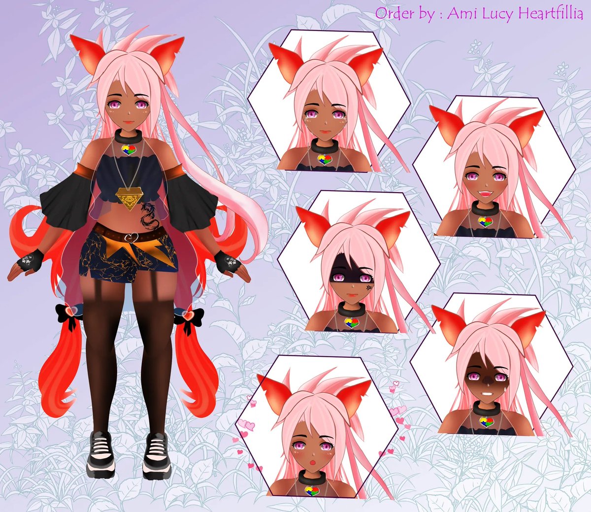 LLive2d's tweet photo. Hello Im open Live 2D model Batch 10 september - 30 Oktober

TAT 7-10 Days

Full body model $50
Half body model $30

Format files : 
.psd ( files separated )
Canvas 4000 x 3000 350 px

If you still dont have ref sheet yet Im open ref sheet for $25 https://t.co/TJNlxB99LZ