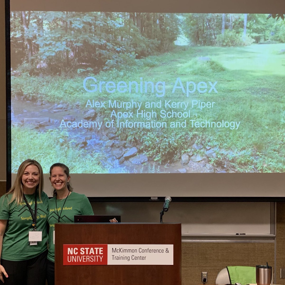 #rEEdefine class projects to collaborate across subjects and improve our community. #PEAKproud of our ⁦<a href="/ApexHighSchool/">Apex High School</a>⁩ and ⁦<a href="/ApexAOIT/">Apex HS AOIT</a>⁩ students and sharing their success with ⁦@EENC_online⁩