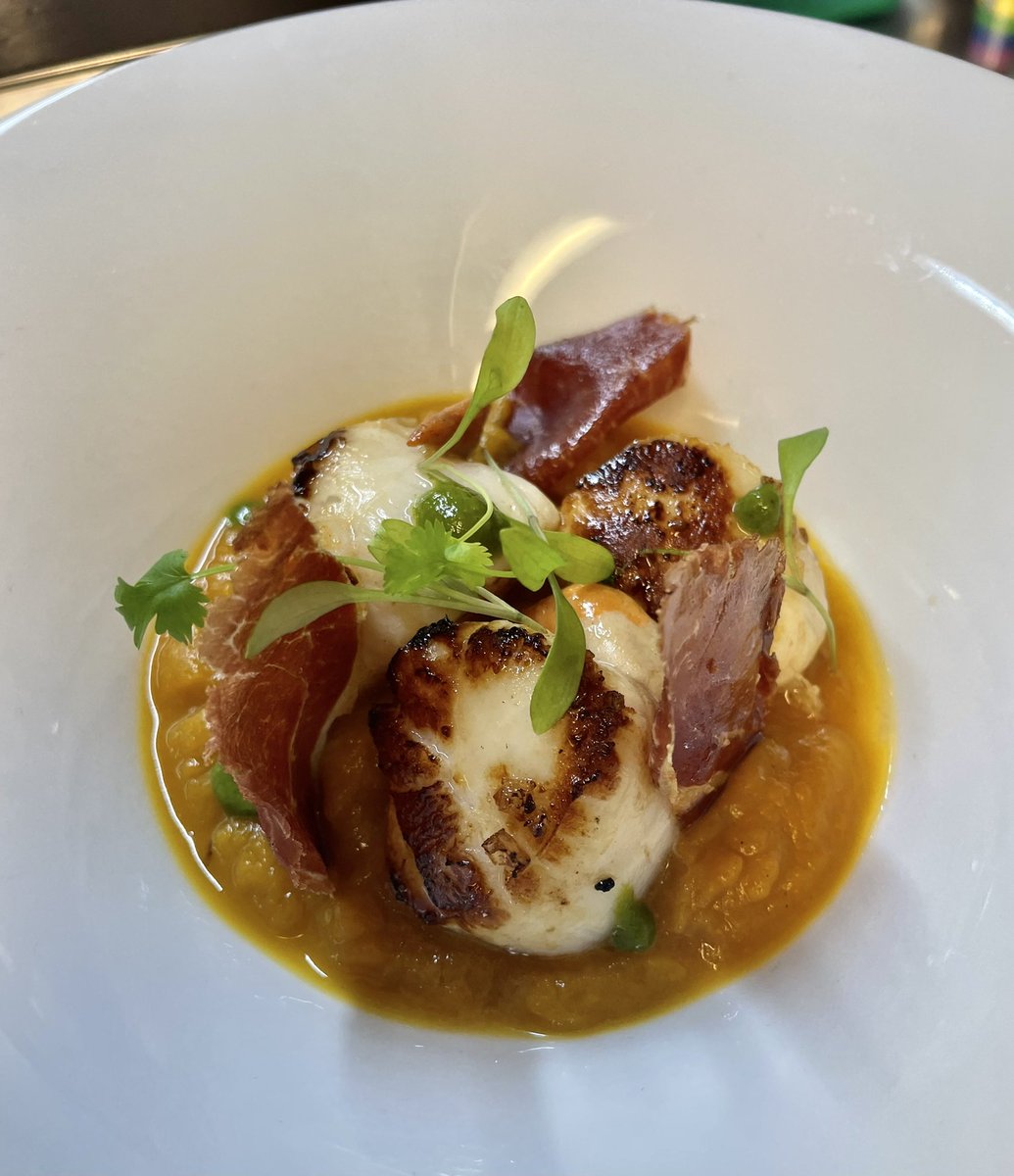 Bar Esteban (@barestebann8) on Twitter photo Grilled scallops with butternut squash purée & crispy jamon!!
.
.
.
<a href="/spain/">Spain</a> <a href="/barestebanN8/">Bar Esteban</a> <a href="/harringayonline/">Harringay Online</a> <a href="/crouchendforum/">Crouch End Forum</a> @CrouchEndLive <a href="/winemaps/">WineMaps 🌎🛩🍇🍽🍷</a> <a href="/EatCrouchEnd/">Eat Crouch End</a> <a href="/finsbury_pk/">Finsbury Park</a> <a href="/FoodPornPhotos/">Skyecrab 2 ❤️🔥✨</a> Grilled scallops with butternut squash purée & crispy jamon!!
.
.
.
<a href="/spain/">Spain</a> <a href="/barestebanN8/">Bar Esteban</a> <a href="/harringayonline/">Harringay Online</a> <a href="/crouchendforum/">Crouch End Forum</a> @CrouchEndLive <a href="/winemaps/">WineMaps 🌎🛩🍇🍽🍷</a> <a href="/EatCrouchEnd/">Eat Crouch End</a> <a href="/finsbury_pk/">Finsbury Park</a> <a href="/FoodPornPhotos/">Skyecrab 2 ❤️🔥✨</a>