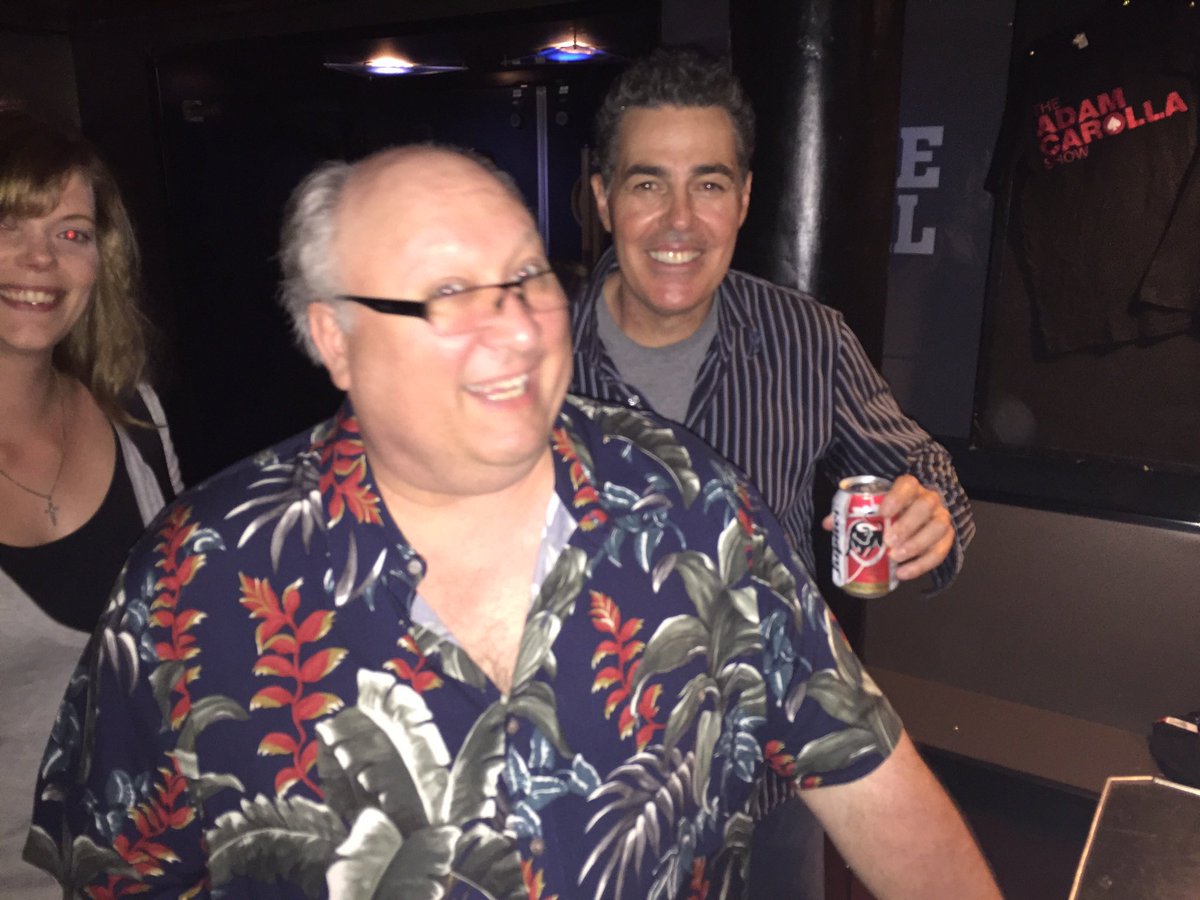 Steelcomic's tweet image. BOOM! 6 years after I was supposed to be buried. @adamcarolla’s “crystal gut saved my butt”. @VinnieTortorich did most of the heavy lifting but I never would have known about #NSNG without the Aceman. Special thanks to @chrislaxamana for your help.