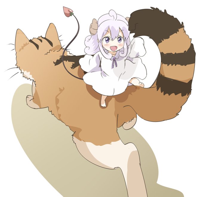 無くても見れるけど…しっぽ描き足し… 