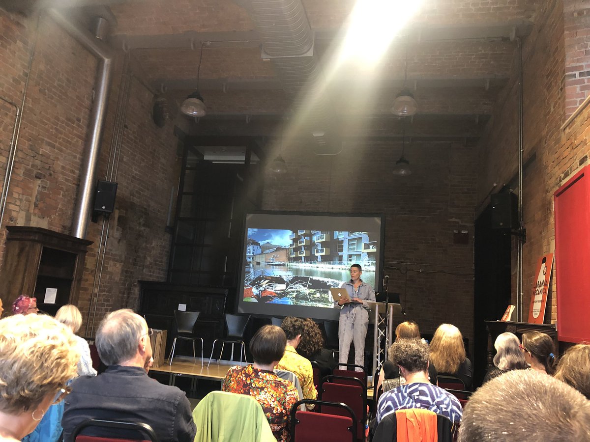 MaarjaKaaristo's tweet photo. Really enjoyed the symposium ‘Talking Place’ organised by @womentalkplace @sarahontheboat, especially the session about watery places with excellent presentations by @UoHArtsHumsEKE and many others. #placeresearch https://t.co/OXzFdYjjNb
