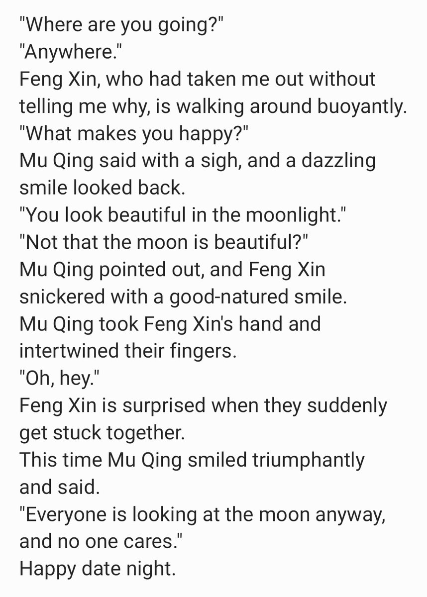 ginchoucho's tweet photo. #fengqing
A scene from a happy everyday life๐
We are bringing you their loving each other once a day ๐ฅฐ
#fqweek
Day Seven:Secret Relationship
In fact, I want to walk hand in hand with dignity.
#TGCF https://t.co/Prsr9zA8UX