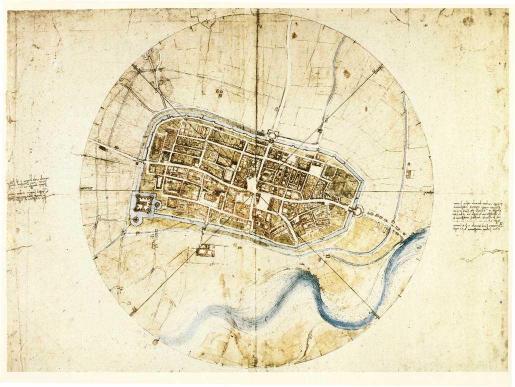 ArtistDaVinci's tweet photo. A plan of Imola, 1502 #davinci #leonardodavinci https://t.co/NOYy7i1OWp https://t.co/ZRSO67Zzwe