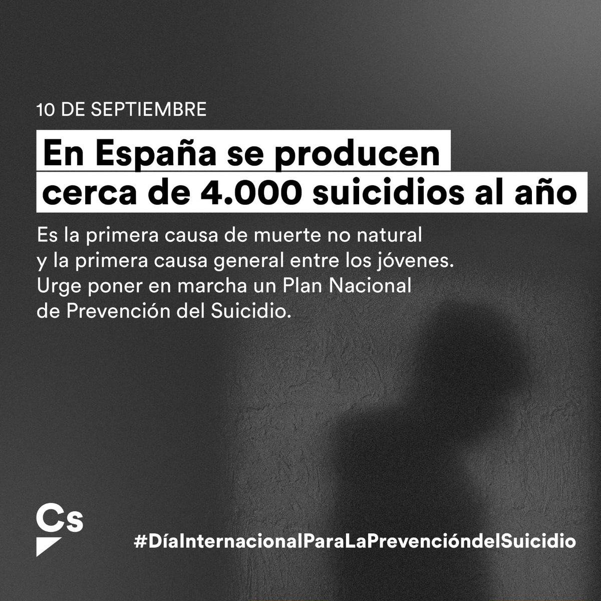 CsPerafort's tweet image. Invertir en Salud Mental es fundamental. Cs por las políticas de prevención del suicidio.