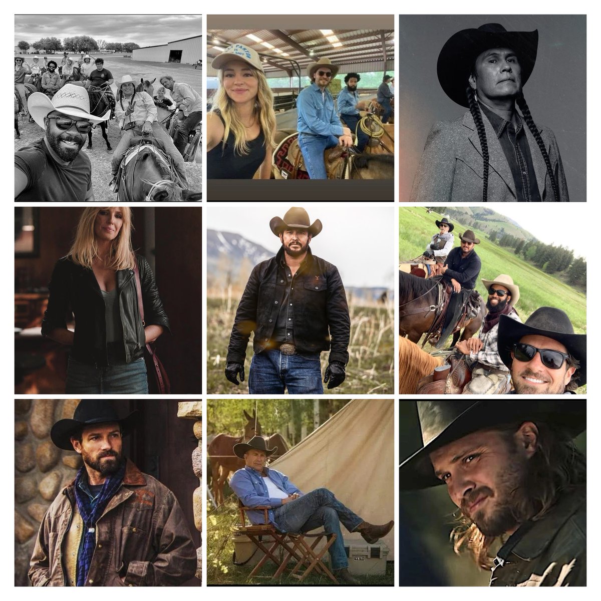 CathyStockton3's tweet photo. #yellowstonetv#kevincostner #lukegrimes#colehauser #kellyreilly#forriejsmith #wesbentley#ianbohen #breckenmerrill#finnlittle  #kelseyasbille#bunkhouseboys #jenlandon#deminrichards #jeffersonwhite#ryanbingham #gilbirmingham#mobringsplenty #hassieharrison #taylorsheridan https://t.co/F6sS2xF7DV