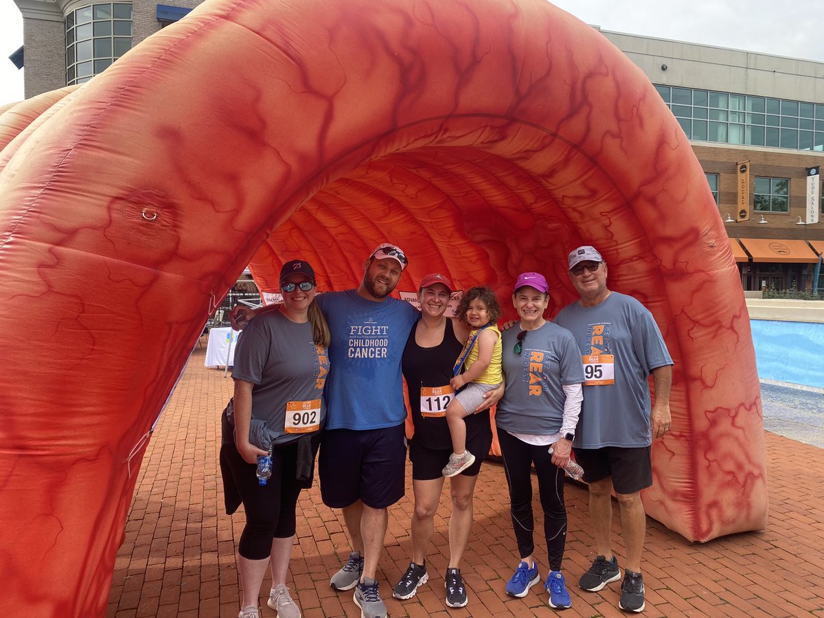 Great morning for Get Your Rear in Gear Columbus! <a href="/OSUCCC_James/">The James at Ohio State</a> <a href="/ColonCancerCoal/">Colon Cancer Coalition</a> #getyourcolonoscopy
