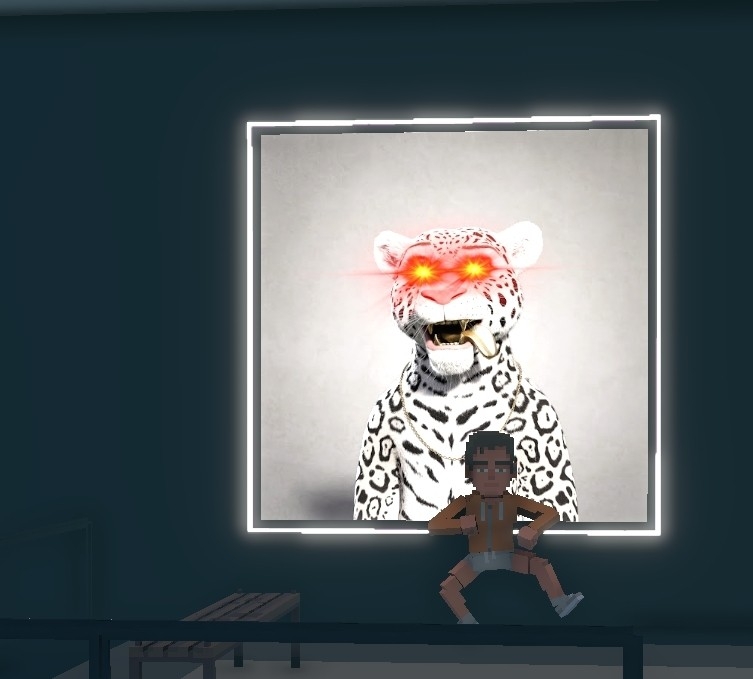 irisp1089's tweet photo. @TheSandboxGame @jagfriends_nft I just finished my quest on @jagfriends_nft experience on the #sandboxalphaS3 for a chance to win a Season 3 Alpha Pass! Here I am in Legendaries Room, check out my screenshot!

#jaguarfriends https://t.co/TSdloys6q2