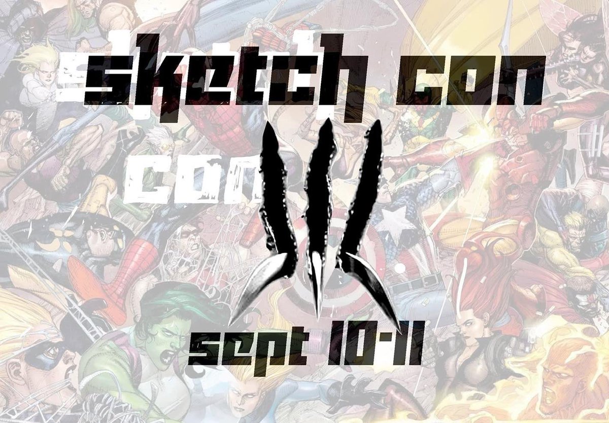 4CComics's tweet photo. Sketch Con III is live on our YouTube Channel!

I’m awake. Barely. 

https://t.co/TCl6X0Urjs

#4ccomics https://t.co/vzQ4JVu4cv