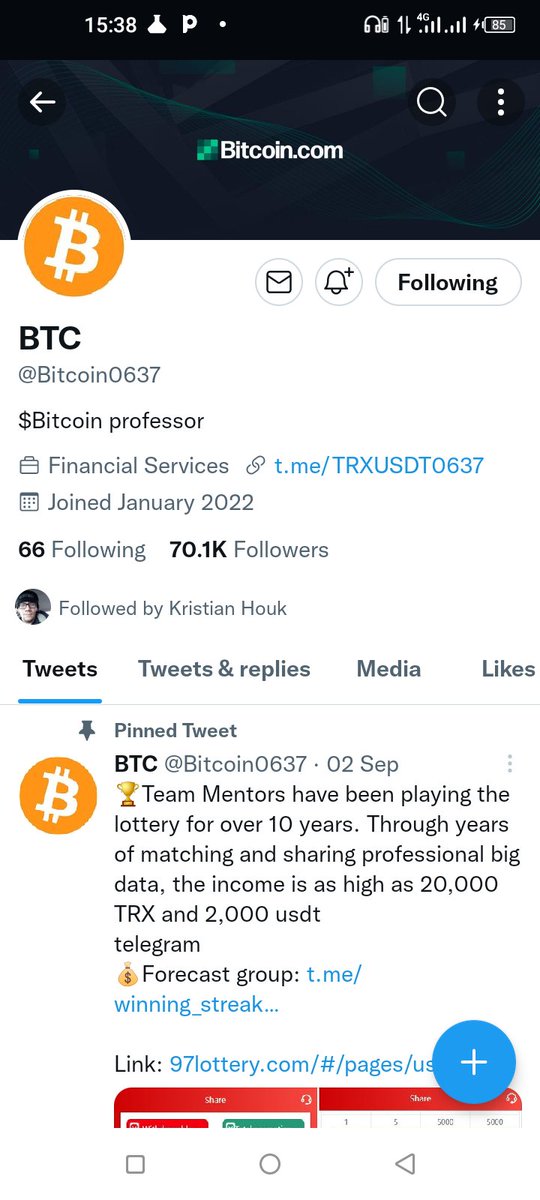 FinnWillbur244's tweet photo. @Bitcoin0637 DR48q3sJ6NM5vrcM5zpGnc4JkdscFdUEwf.   

 Followed u already .. hope you pick me 🤞🤞🙏 https://t.co/XOpckroGXE