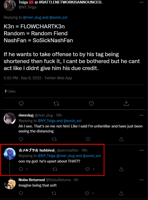 sonicsol 🔜 CEOtaku 2022 on Twitter "Imagine if I called you HB for