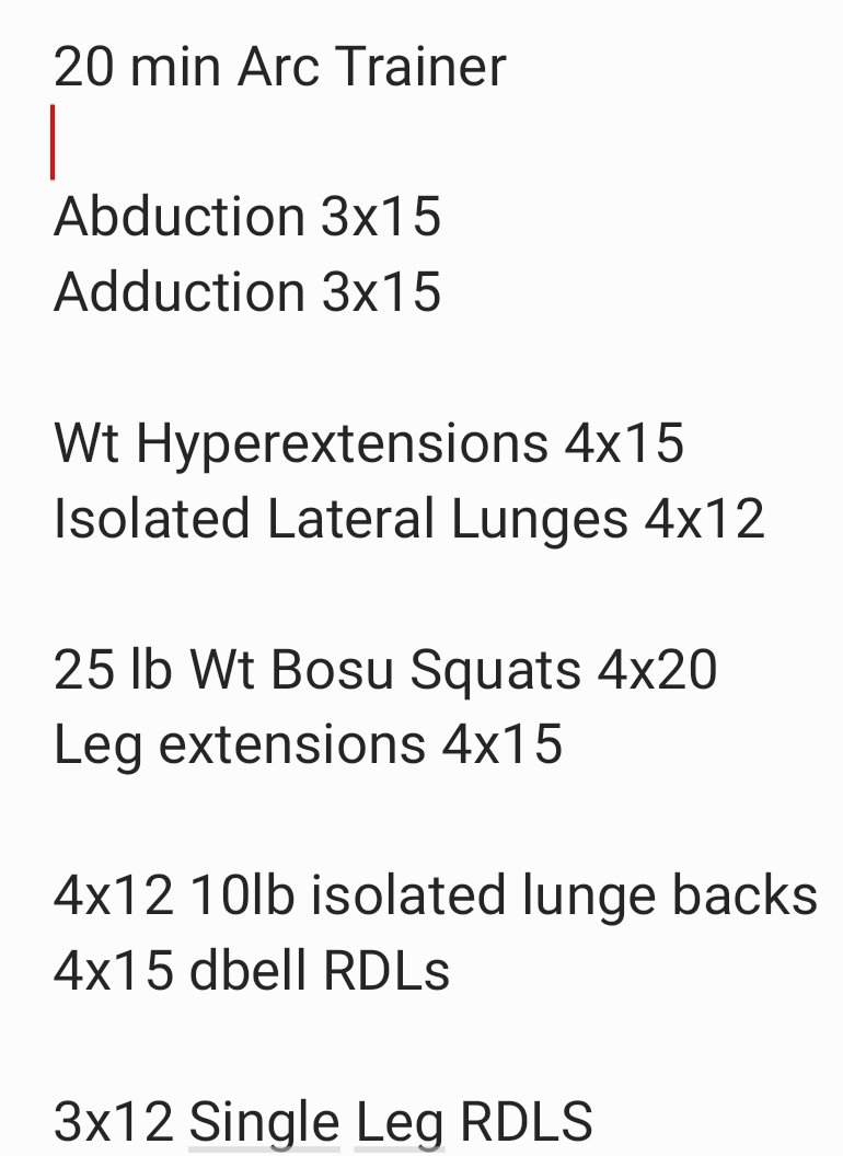 Fit_not_Skinny's tweet photo. Yesterday's leg and therapy workout:: legs are growing, body fat coming down. 💪🏼 9 months out from #DoubleHipReplacement #SurgeryRecovery
#NutritionMatters https://t.co/yQKx8ALRW4