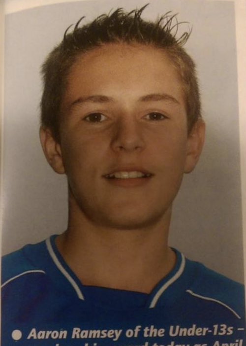 CalcioNan's tweet photo. #OTD 21 years ago @aaronramsey scored a record 3000 goals for Cardiff City in a single U12 friendly against the former Metrostars of the MLS, now @NewYorkRedBulls!! what an accomplishment 🧨💥 https://t.co/2CZoamCHCP
