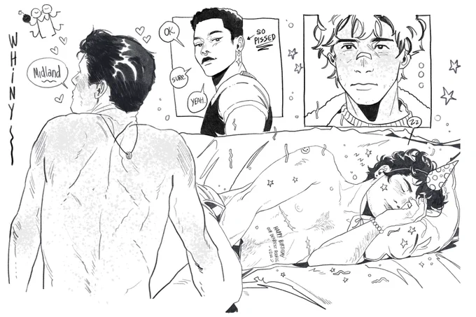 Returning to my roots drawing bomb gays 