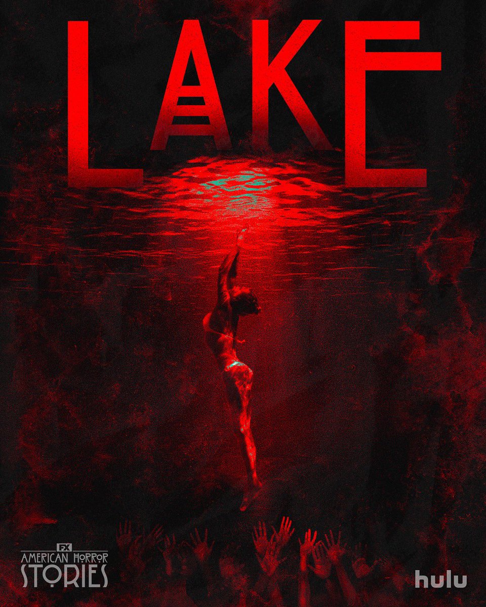 Caution: Treacherous waters ahead. “Lake” and all episodes of FX’s American Horror Stories now streaming only on @hulu. #AHStories