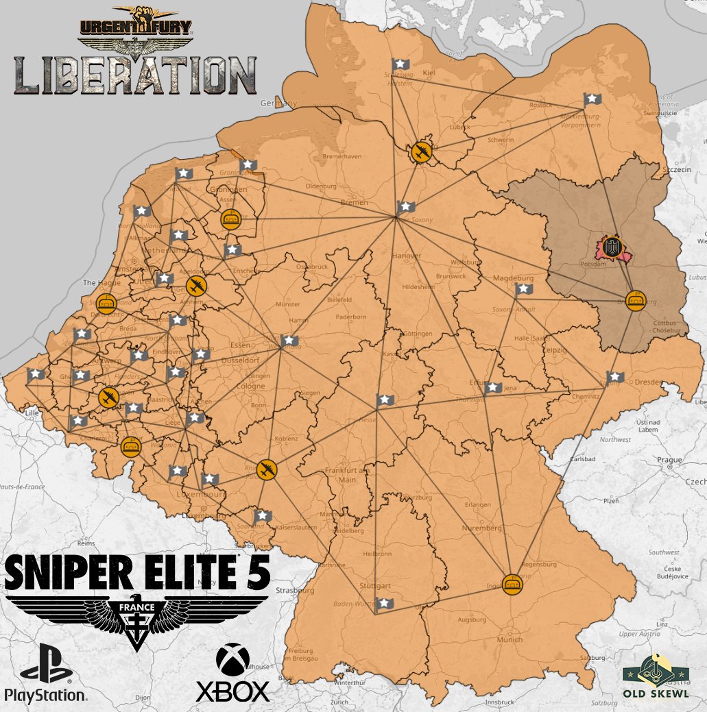 UrgentFury's tweet photo. Pack up your rucksack, it's time to go to battle. Announcing @UrgentFury Liberation a Scenario Based #TacMap Tournament for @SniperElite.
And for the first time ever we are inviting @PlayStation and @Xbox players to hit the battlefield together! Go to https://t.co/bPM8nujOYj https://t.co/gnrVS58DIV