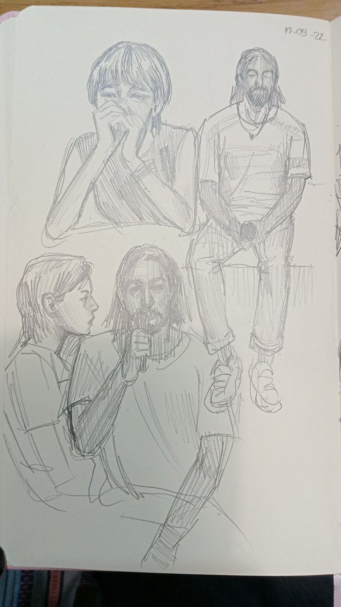 sketches from the film festival !!(last one from @public_little) 
