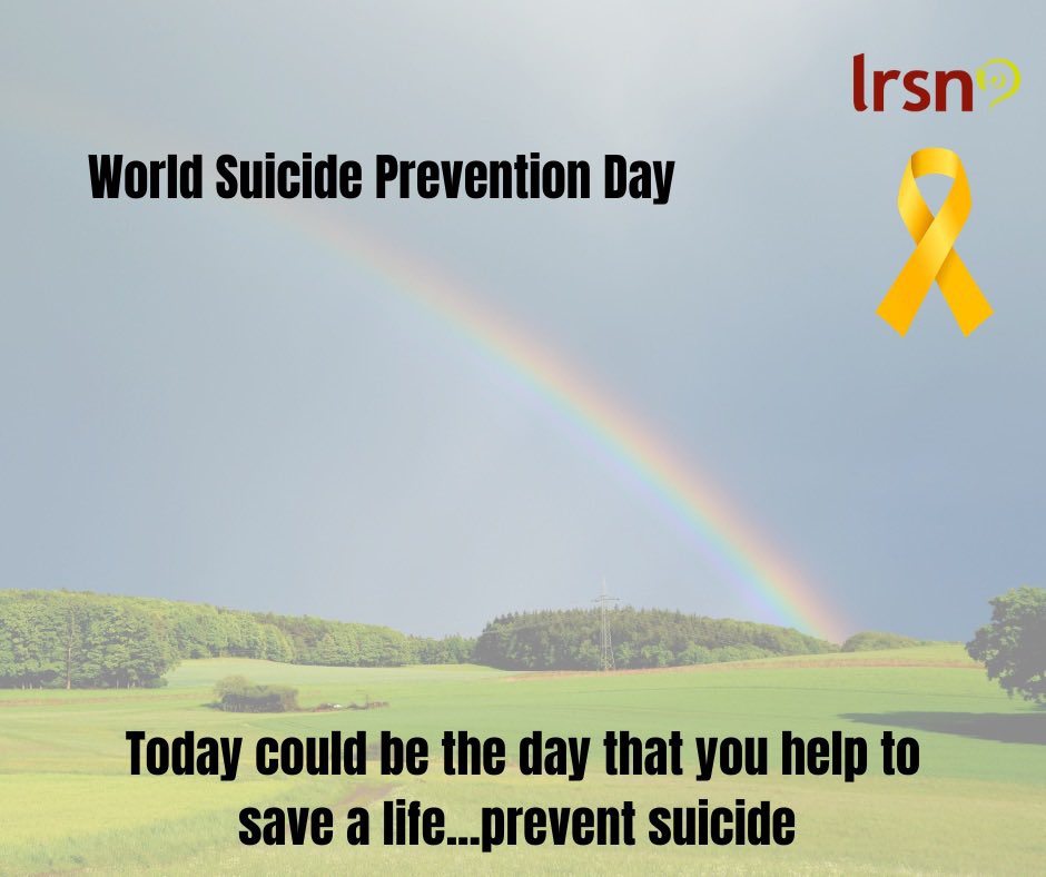 On World Suicide Prevention Day instead of the stigma around talking about suicide let’s work together to help to prevent it. 
Visit lrsn.co.uk/health-hub/ and do our online training modules about suicide prevention. You could help save a life. 
#suicideprevention #heretohelp