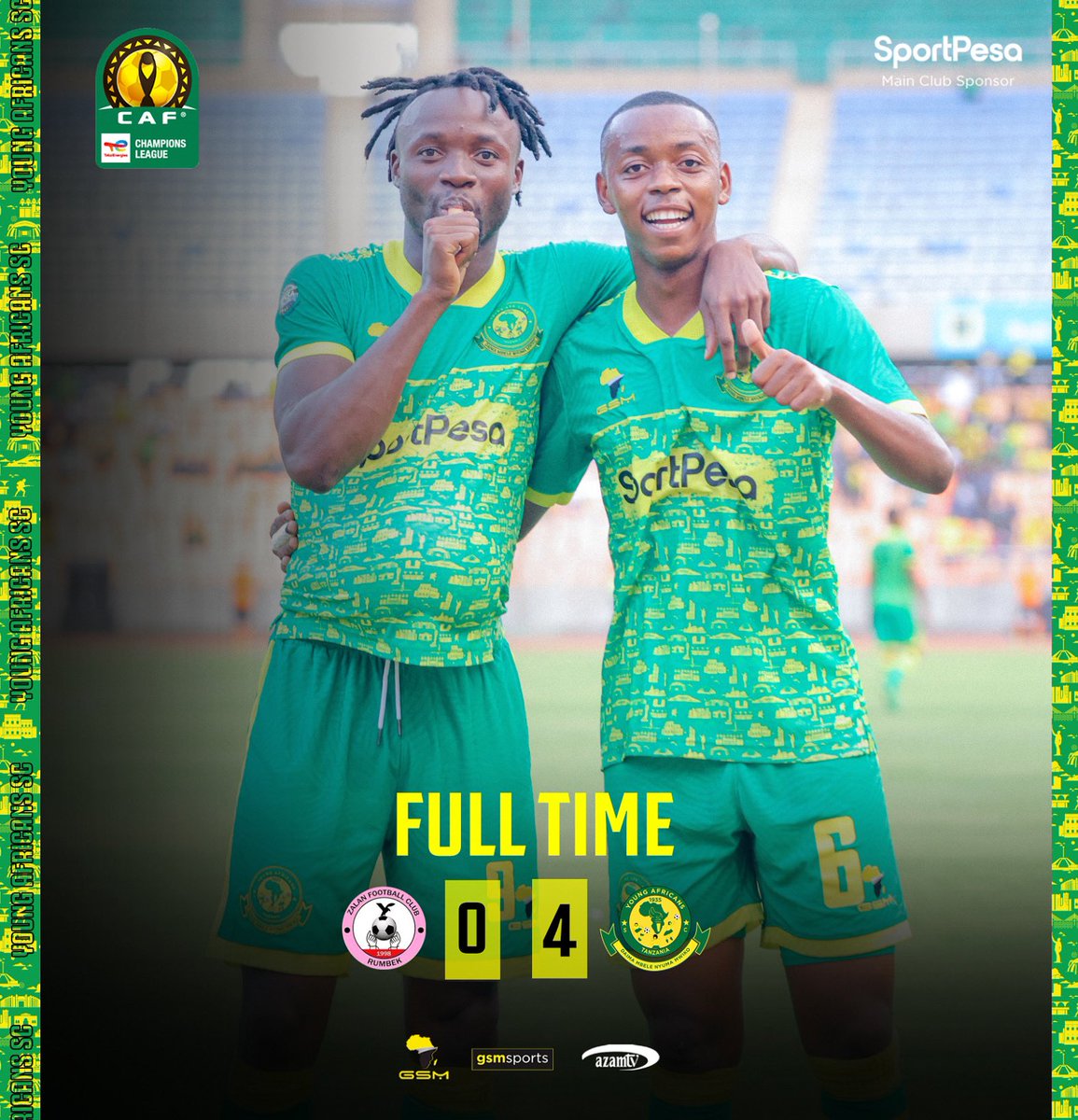 KateNduta_'s tweet photo. Still thinking about that Yellow and Green Sea at Mkapa Stadium! 💚💛 Your support helped us win the match of the first leg comfortably! Onto the second leg!👆

Retweet until it reaches everyone💪

THE CLUB ABOVE ALL🔰 @YangaEnglish https://t.co/LXZoCWUBnP