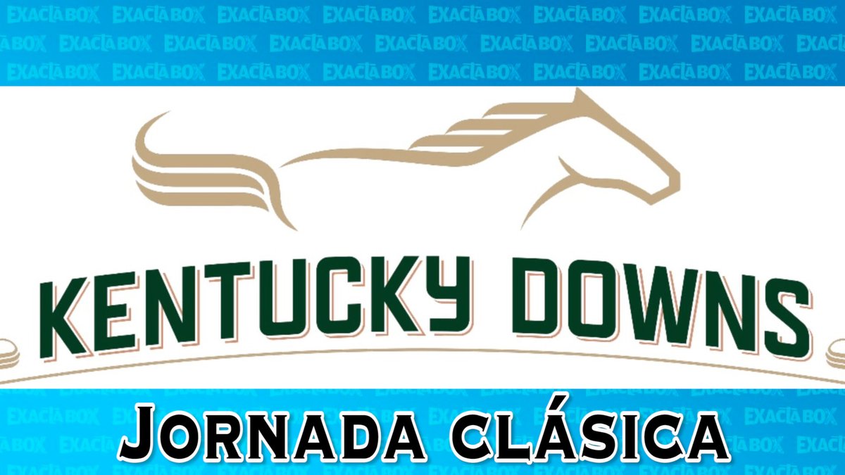 Ya estamos al aire... EN VIVO... Jornada clásica en #KentuckyDowns y el Pick 6 de #GulfstreamPark. Disfruta junto a nosotros el #hipismo y suscríbete gratis a nuestro canal de YouTube EXACTA BOX.  youtu.be/3TH4SK0m_Bo