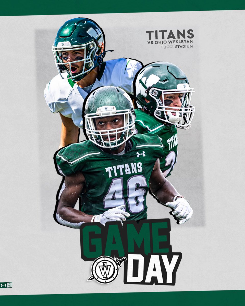 ⚔️ G A M E D A Y ⚔️

🆚 Ohio Wesleyan
📍 Tucci Stadium - Bloomington, Ill.
💻 IWUsports.com/watch
📊 bit.ly/2WYAEdj

#TGOE #d3fb