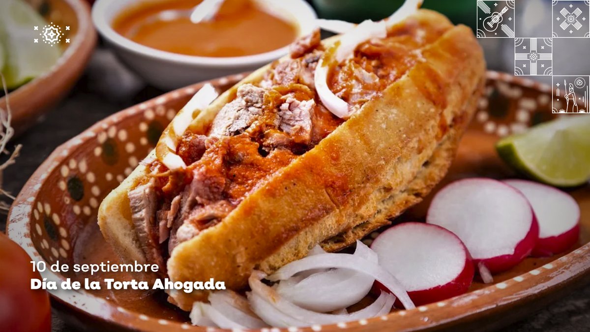 JaliscoEsMexico's tweet photo. Hoy dedicamos el día a uno de los platillos predilectos de Jalisco. 😋
Que vivan la #TortaAhogada y quienes se dedican a mantener y transmitir esta tradición gastronómica conocida en todo el mundo.
Recomiéndanos tus favoritas en los comentarios. 😉 https://t.co/ojdbYB7bYw