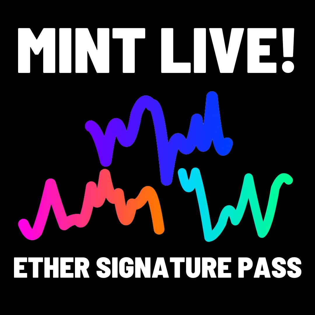 Ether Signature Pass tweet media