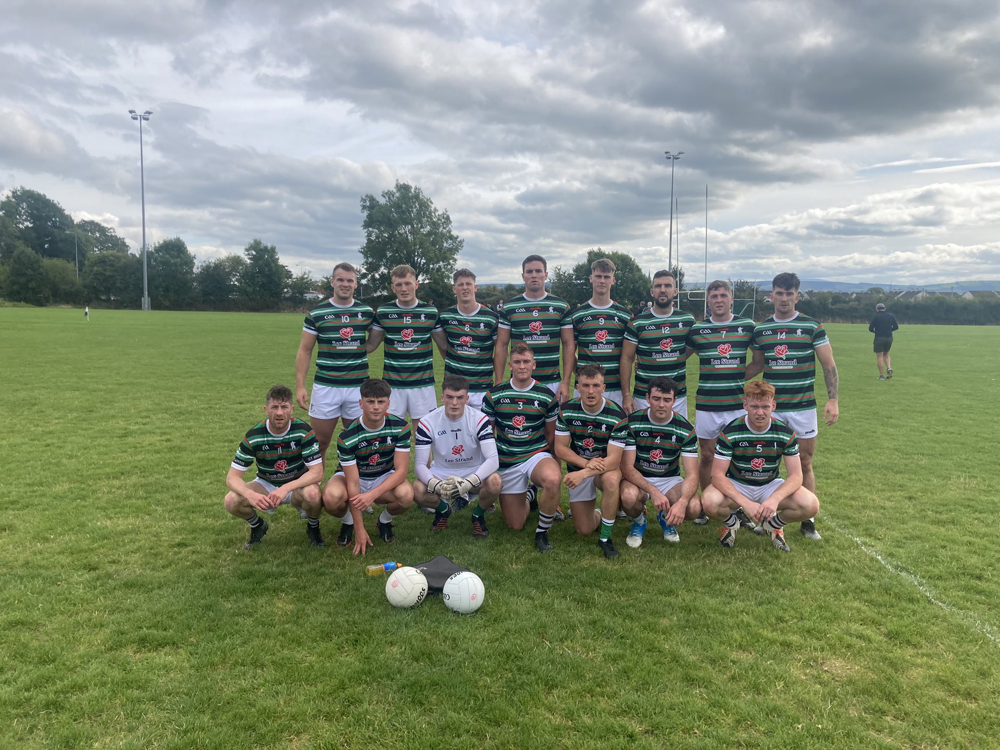 St brendans board gaa on twitter our senior team before throw in
