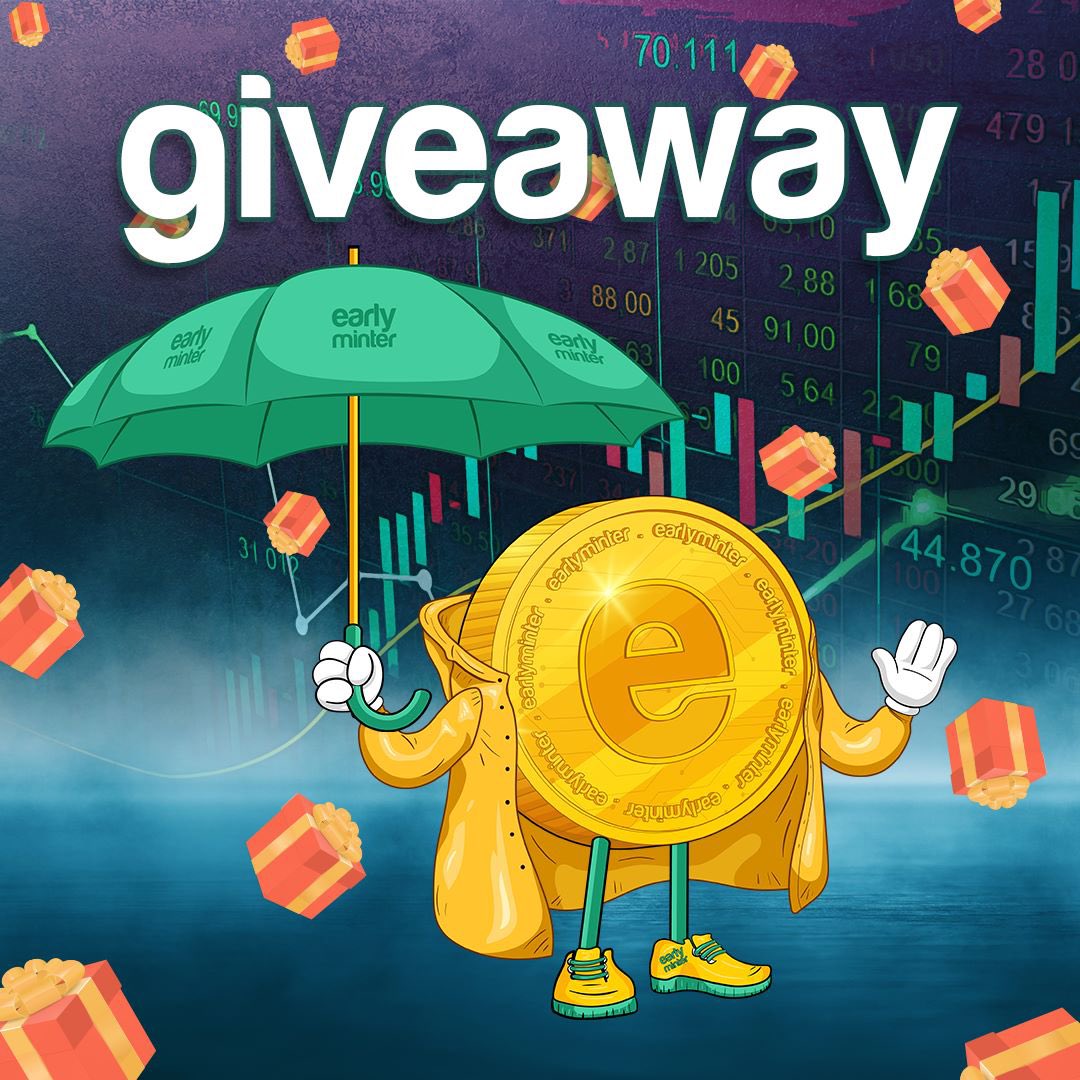 EarlyMinter's tweet photo. 🎁 GIVEAWAY 🎁 

Giving away 3x $50 in Crypto.

Rules: RT, Like, Follow, Tag 2 Friends!

Every comment with 2 tags counts as entry. 

Good Luck 🍀 
#CryptoGiveaway #Giveaway #cryptoboxcode #binancecode https://t.co/IvhS1USvIa
