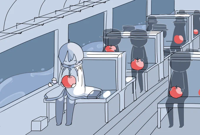 背の高い絵、昔は描いていたのにいつからか丸く… 