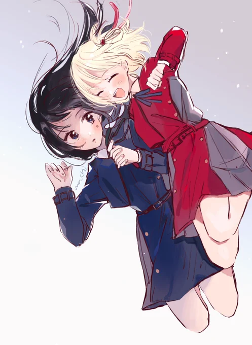 君の手を握ってしまったら#リコリコ #lycoris_recoil  #ちさたき 