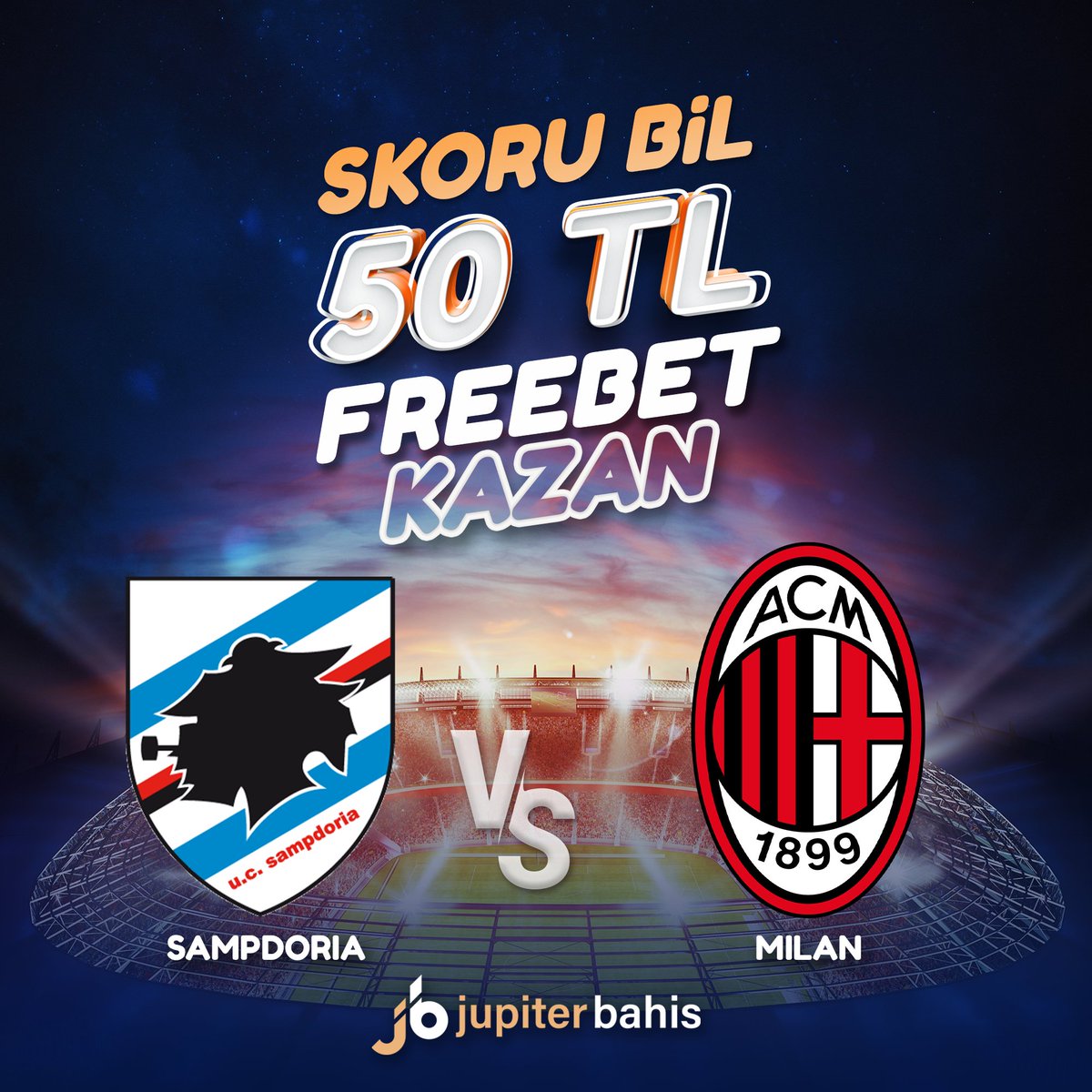 seopaktr's tweet photo. 📢 Sampdoria v Milan        Maçının Skoru Ne Olur?⠀

✅ Takip et + Rt yap + gönderiyi beğen 5 Arkadaşını Etiketle. K. Adını Ve Skoru Burada Paylaş❗️

💰💸 50 TL Freebet'i kazan ❗️❗️❗️

Güncel adres:👉 https://t.co/2Ip0VQipo8 https://t.co/HTZtxvXLIL
