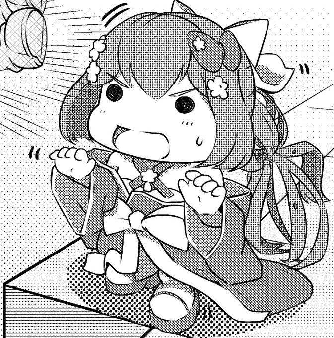4コマでSDキャラ描いてるとこだったからカッコイイ絵を描くとなると脳がバグりそう 