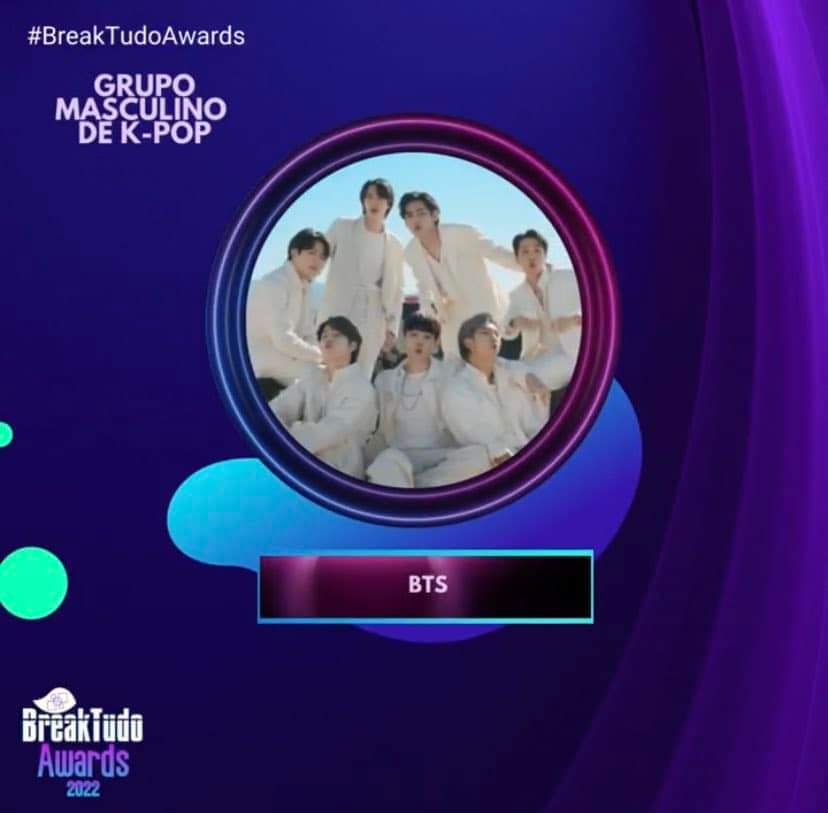 btschartsxdaily's tweet photo. 🏆 @BTS_twt &amp; Jungkook has been nominated at the 2022 BreakTudo Awards

— International Group
— Kpop Boy Group
— International Fandom
— International Collaboration

•Twitter:
🗳️ I vote #BTS #BTSKPOP #LeftandRight #BTSARMY for #BreakTudoAwards 2022
+ https://t.co/QH9mxBAHHs