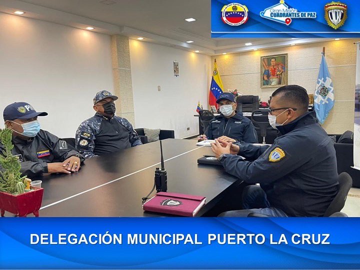Cicpc083's tweet photo. 1. Cicpc fortalece los Cuadrantes de Paz en Puerto La Cruz 

En pro del fortalecimiento de los Cuadrantes  de Paz, la gerencia de la DM Puerto La Cruz, presidida por el C/J Arturo Rosado y el Comisario Osky Moncayo. https://t.co/pX1peht9Mr