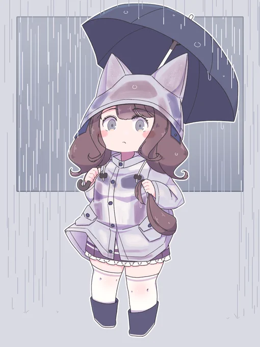 雨の日ジョーダン 