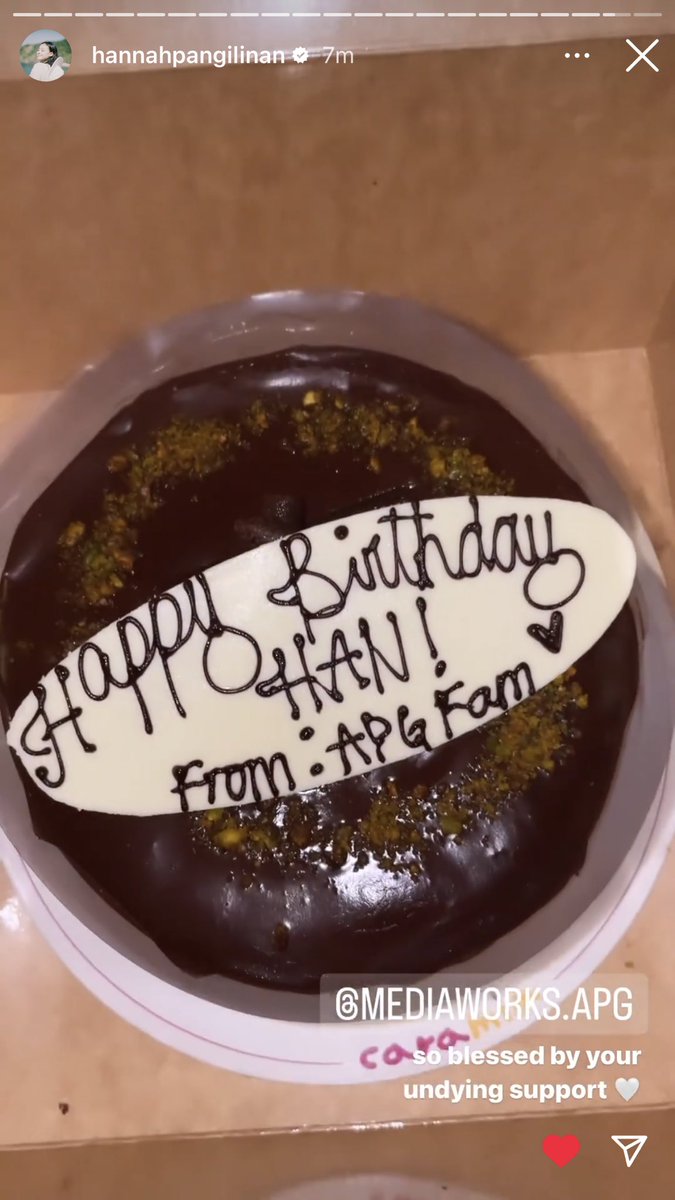 SolidHannahOFC's tweet photo. [09102022]Update,Hannah’s IG stories

Love her cake,Thank u APG and SMART

#HannahPangilinan | #HannahChapterXXIII
 #oHannah | @hannahkathleenp https://t.co/B3vtKxMgtJ
