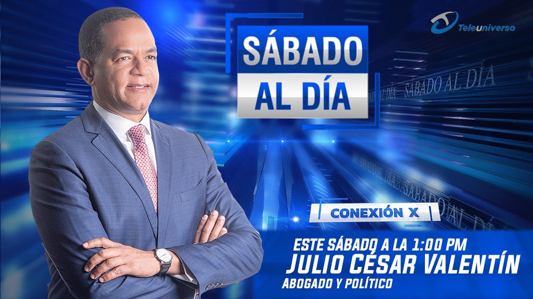 Fernan2bonilla's tweet photo. Vea hoy sábado 10 de septiembre a partir de la 1:30pm la entrevista de  @jcesarvalentin en el programa Sábado al Día con @luismanuflores por @teleuniversotv 

Tema el nuevo libro Los Movimientos Sociales Dominicanos en el Siglo XXI. 

 #LibroValentin https://t.co/CIiAc6ng83
