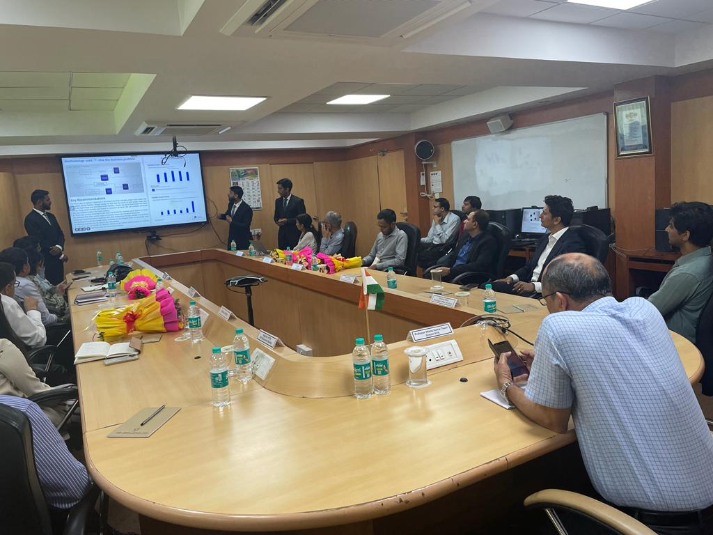 Nitie Mumbai On Twitter Nitie Welcomed Vaishnav Shetty Chief