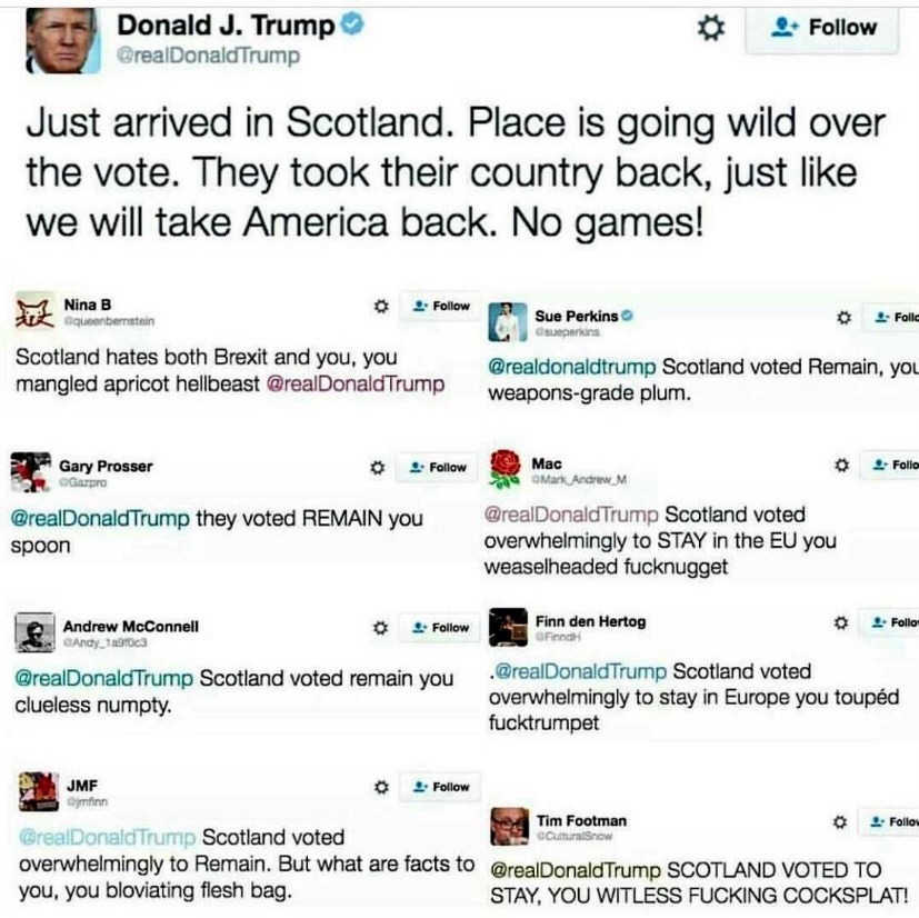 stucam7771's tweet photo. Maybe I’m biased, but I think Scottish people have mastered the art of insults better than anyone else in the world… https://t.co/g0vGZ0IWT5