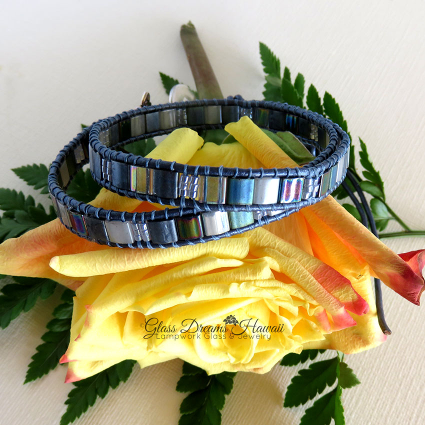 GlassHawaii's tweet photo. https://t.co/mxGiEQDVHZ #doublewrapbracelet #adjustable #handmade #dragonflycharm #giftideas https://t.co/u9QFxkEmGS