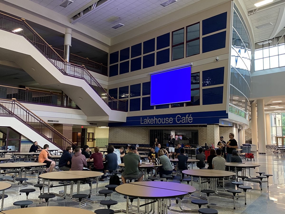 Getting the FTC kickoff started at Prior Lake HS!!!