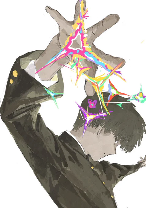 Illustration | Mob Psycho 100 年朔 